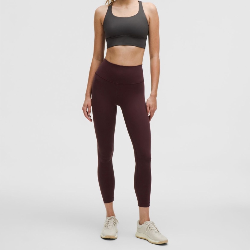 Lululemon, Wunder Under High-Rise Tight 25" Luxtreme, Grape Thistle, Size 4